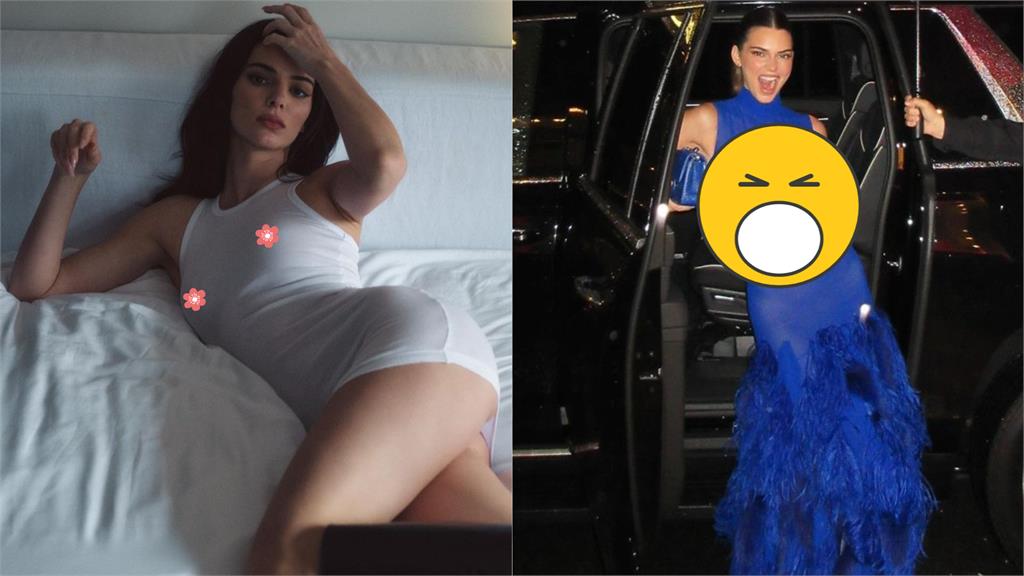 九頭身超模薄紗衣全透!上下失守570萬網狂放大