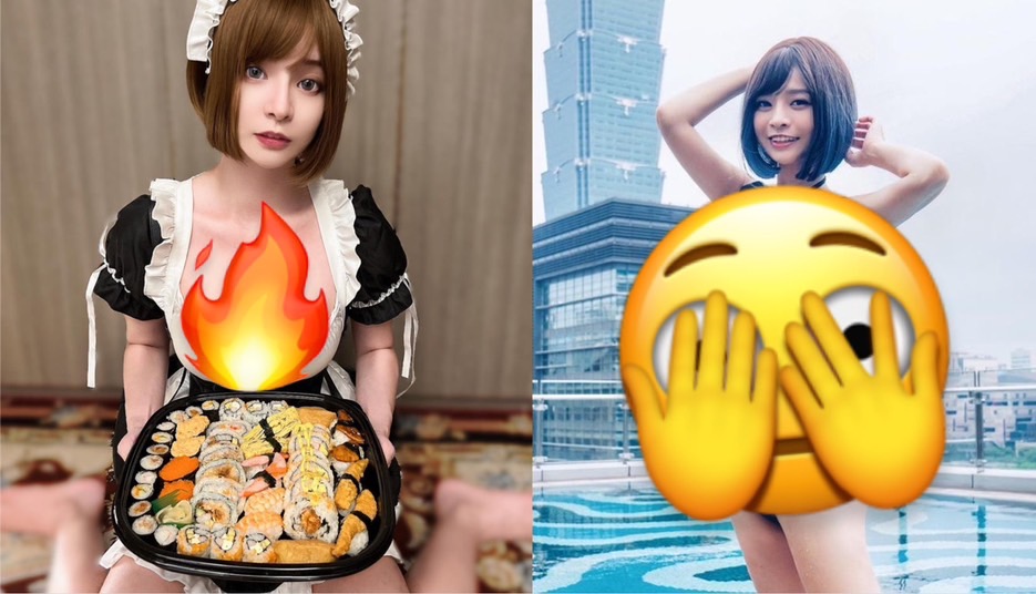 郭鬼鬼「泳池脫了」曬邪惡曲線!絕挺姿勢曝