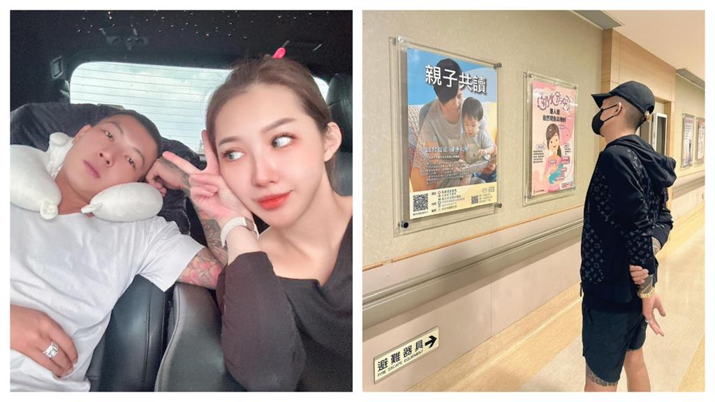 要當爸了?鳳梨現身婦產科緊盯「親子海報」網嗨翻