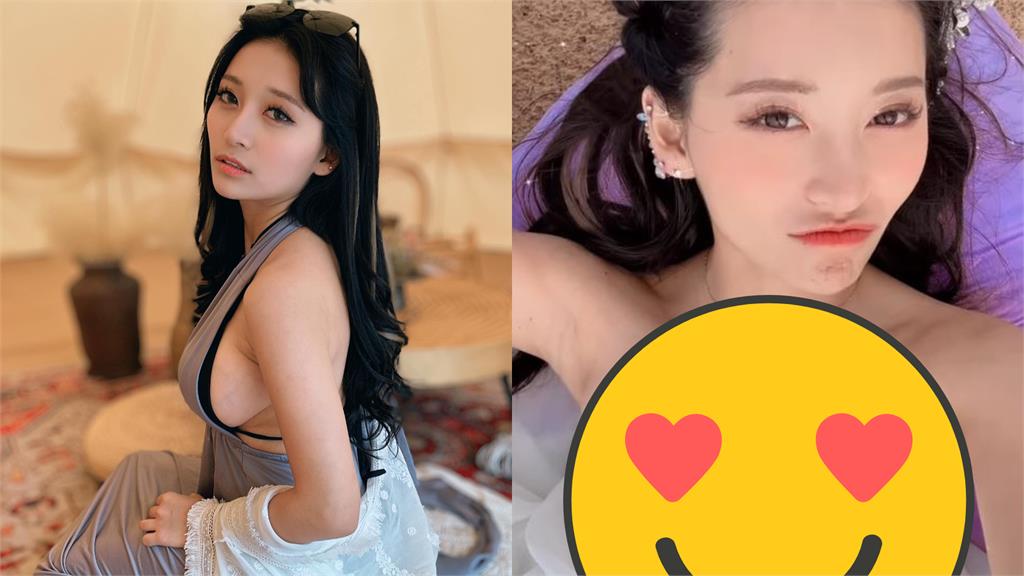 國民女友馬甲婚紗太緊!仰躺驚現「起伏沙丘」超震撼