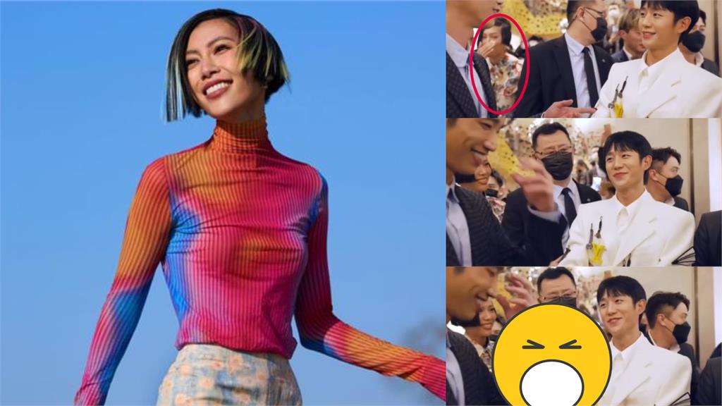 莫莉前科畫面流出!丁海寅遭她伸手猛戳太誇張