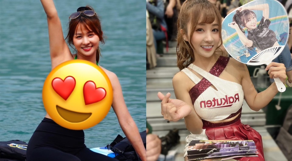 啦啦隊女神脫到「上面剩這件」 1事讓她超開心