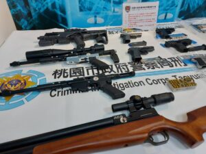 【有片】桃警雷厲掃黑 5人擁槍自重被逮