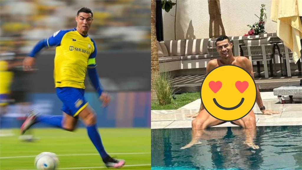 C羅水中秀冰塊肌!腳趾「亮漆美甲」畫面太衝擊