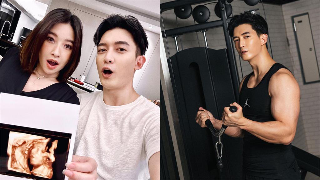 許維恩挺8月孕肚倒數卸貨!王家梁突閃到腰