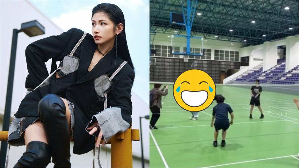 李千娜「揮汗打羽球」被捕獲!腹肌全現形網暴動