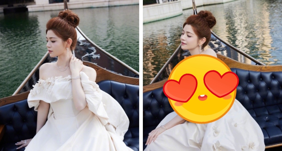 陳妍希仙女禮服藏心機!轉身「夢幻畫面」粉絲全戀愛