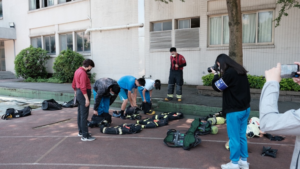 桃消防災宣導復旦高中登場 模擬體驗超生動 DSCF7724