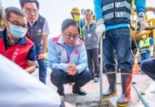 桃環局提前啟動防颱清淤工作 加強巡檢易淹水路段