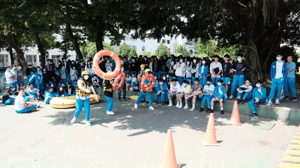 桃消防災宣導復旦高中登場 模擬體驗超生動 LINE ALBUM 510復旦高中 230510 18