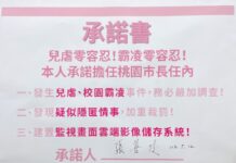 民進黨議員指虐兒事件頻傳 張善政簽零容忍承諾書