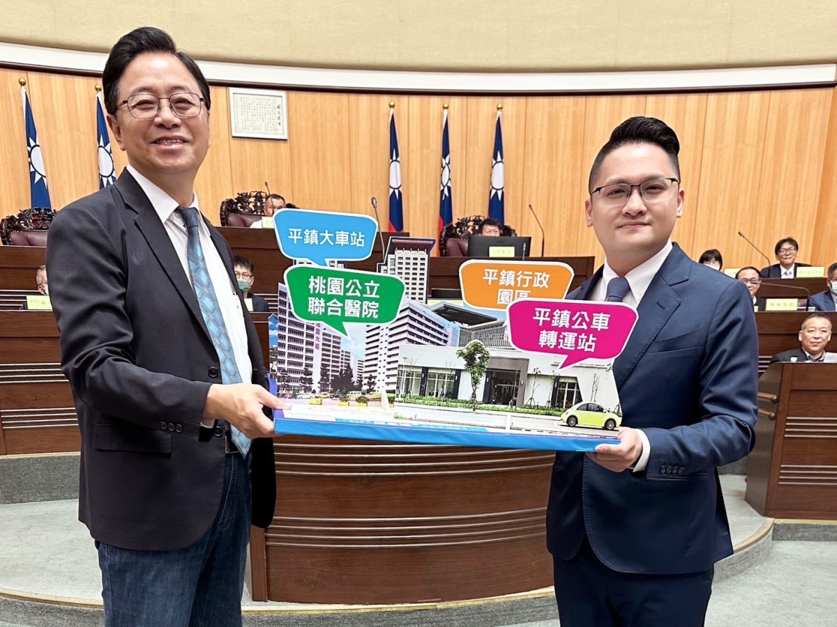陳韋曄指桃園醫療資源不足 盼平鎮增設市立醫院 S 164790379