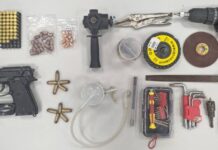 【有片】桃警強力掃黑 毒蟲家中搜出改造手槍、子彈