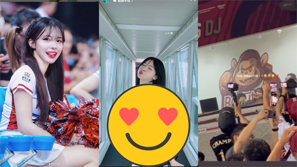 李多慧驚喜現身桃園!台灣突暴雨濕一片網:媽祖婆