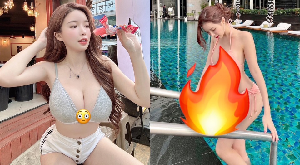 最辣DJ「不科學身材」全曝光 泳池起身揭2亮點
