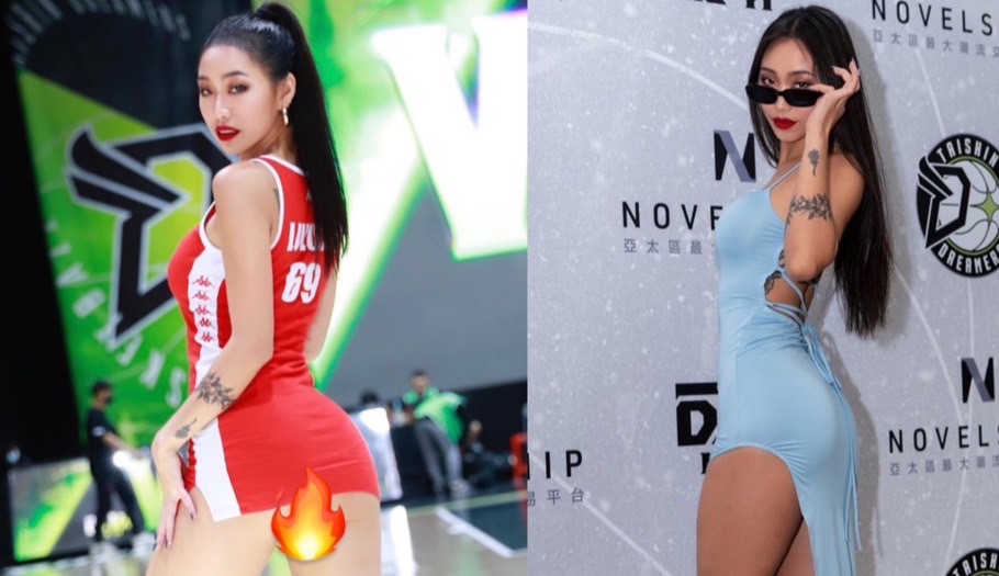 啦啦隊女神「紅唇Look」太電人!下身失蹤網暴動