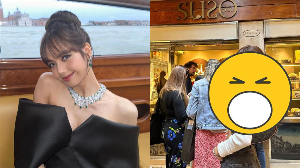 Lisa現蹤威尼斯!「素顏逛大街」8百萬粉絲瘋看