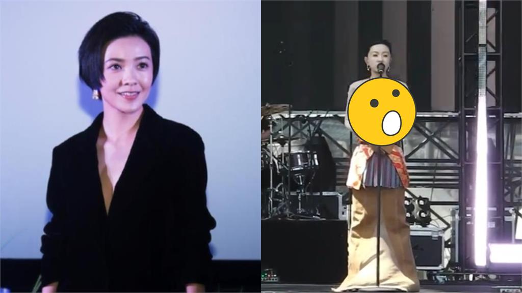 郭采潔演唱太嗨!「整件BRA」急速下滑網震撼