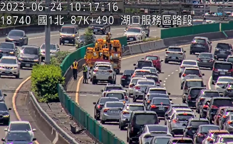 端午連假第三天 國道午後湧北返車潮 1687590331990