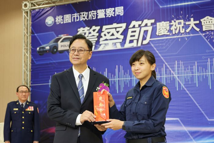 6/15警察節前夕 張善政表揚近百名績優警察 20230613143002712