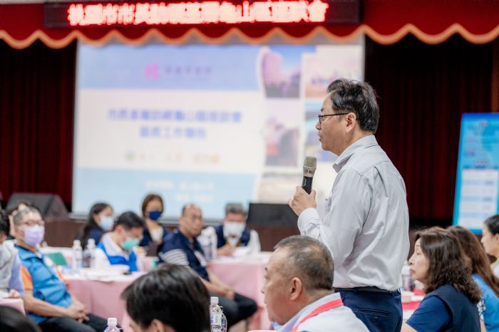 張善政傾聽里長意見 加強龜山地方建設 20230620170325216