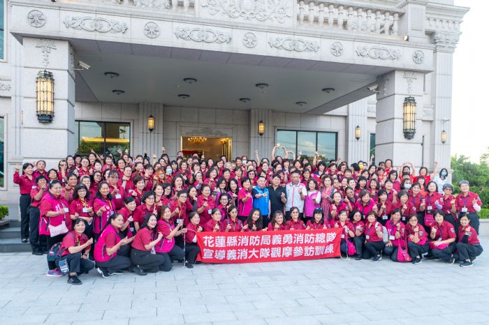 徐榛蔚率義消訪桃 張善政:盼桃園、花蓮成最佳兄妹縣市 20230627221949031