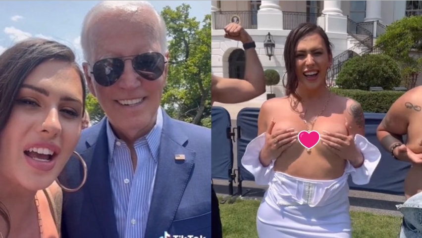 跨性別網紅在白宮「上空」引反彈!超慘下場曝