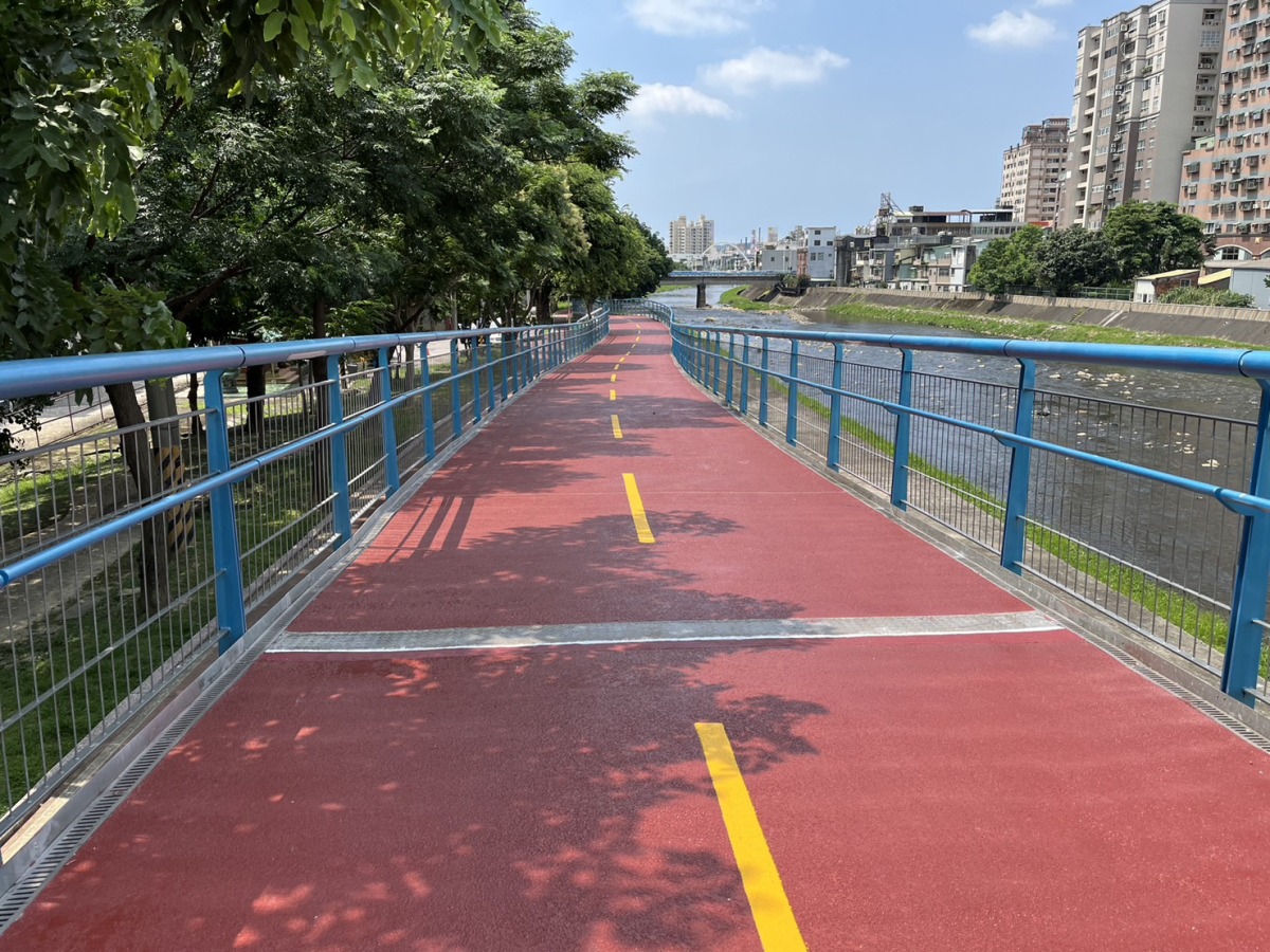 桃園南崁溪印象大橋煥然一新 提升通行安全 35528766