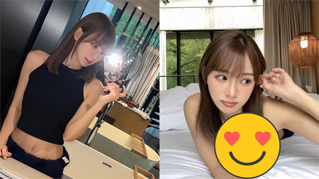 林莎辣曬躺床照 激洩「神秘弧線」網一看全跪了