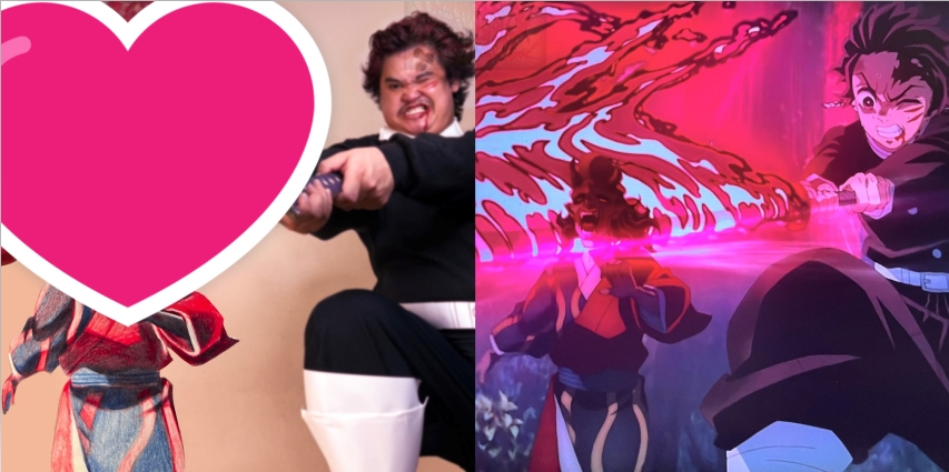 不用燃燒經費!泰網紅神還原《鬼滅之刃》經典場面