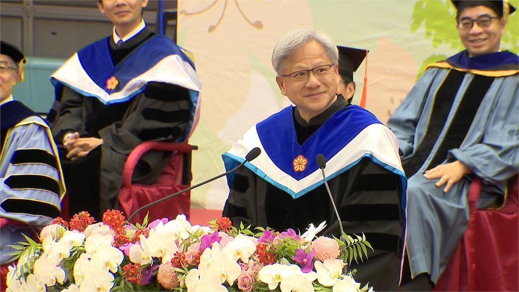 黃仁勳來台掀AI旋風 全家總動員也成焦點