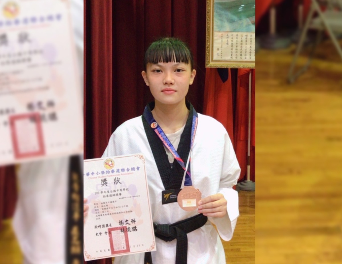 低收家庭學子踢出一片天 中壢國中森品頤榮獲總統教育獎