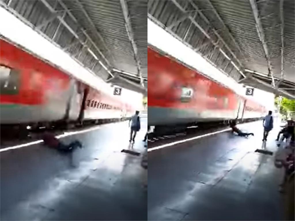 男子疑搭錯車!下秒直接「跳車」 玩命畫面曝光