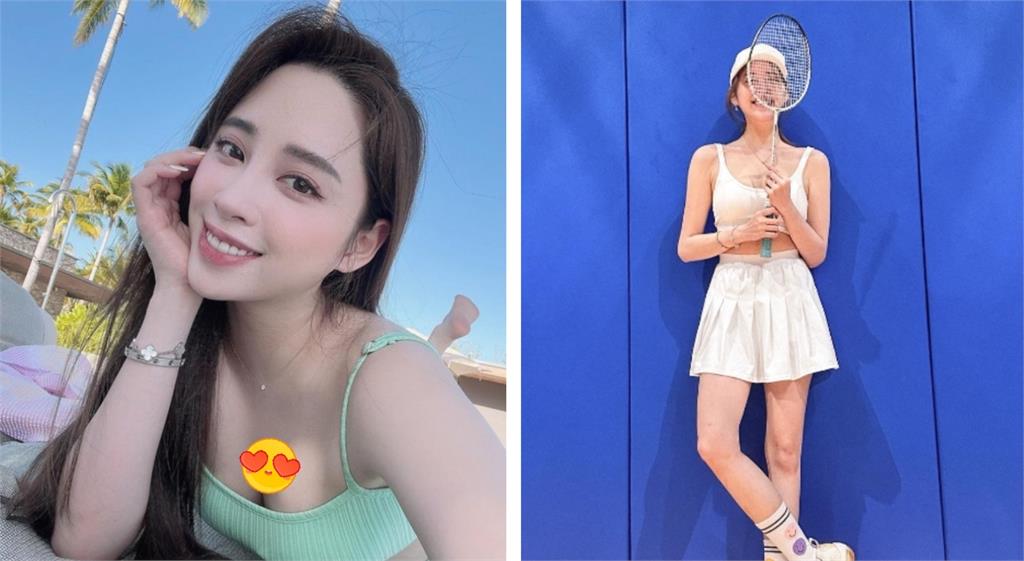 歐陽妮妮「穿這樣」打羽球!正面1視角讓人好害羞