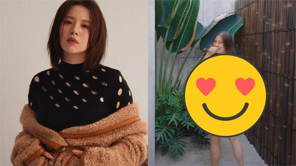 劉品言「後方淨空」路邊乘涼!夏日美腿交纏畫面曝