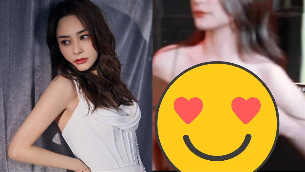 阿嬌肩帶整件掉下來!「形狀看光光」百萬粉瘋看