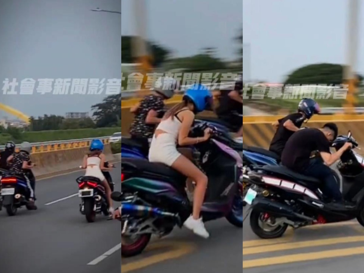 【有片】馬路變賽道?年輕男女競速玩命 警方要查了 FotoJet 10