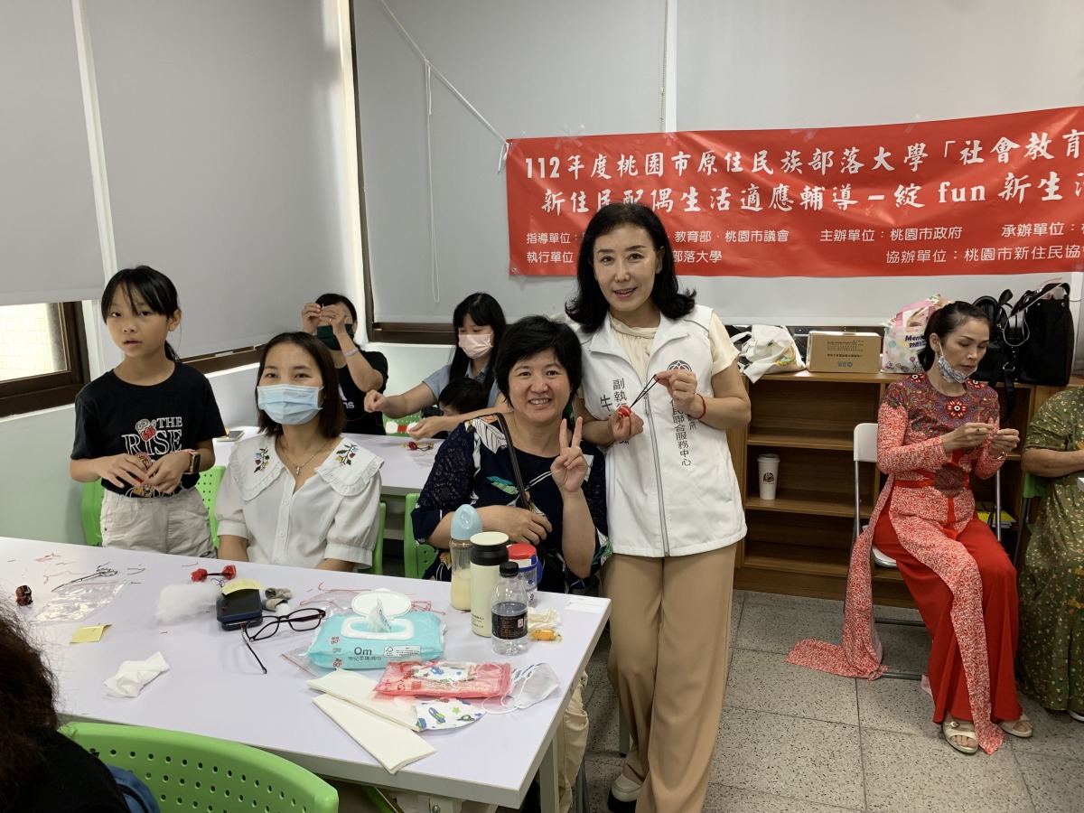 族群共融!桃園舉辦新住民、原住民講座及DIY教學 IMG 7521