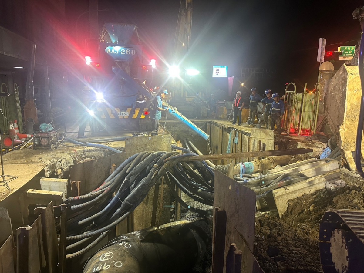 台水桃園三合一工程進度超前 全面恢復供水 S 11886602