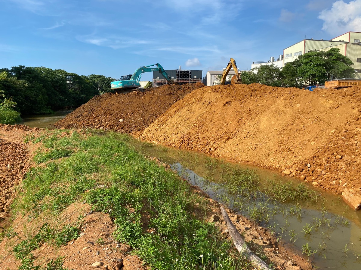 濕地遭破壞!業者違規填埋土方 桃園都發局開罰30萬 S 6357060