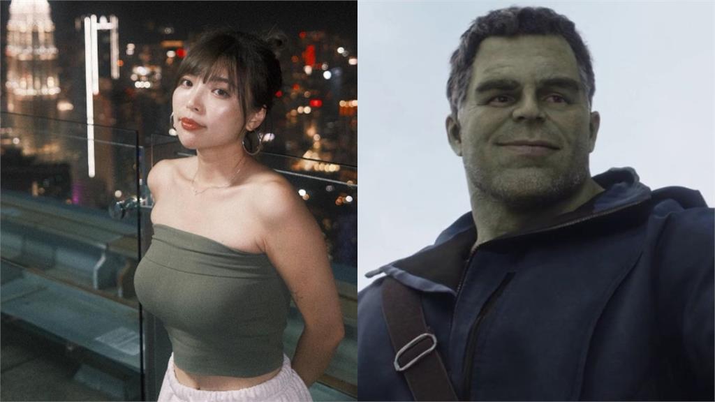 一隻阿圓巧遇「漫威浩克」!曝他1暖舉激喊:太幸運