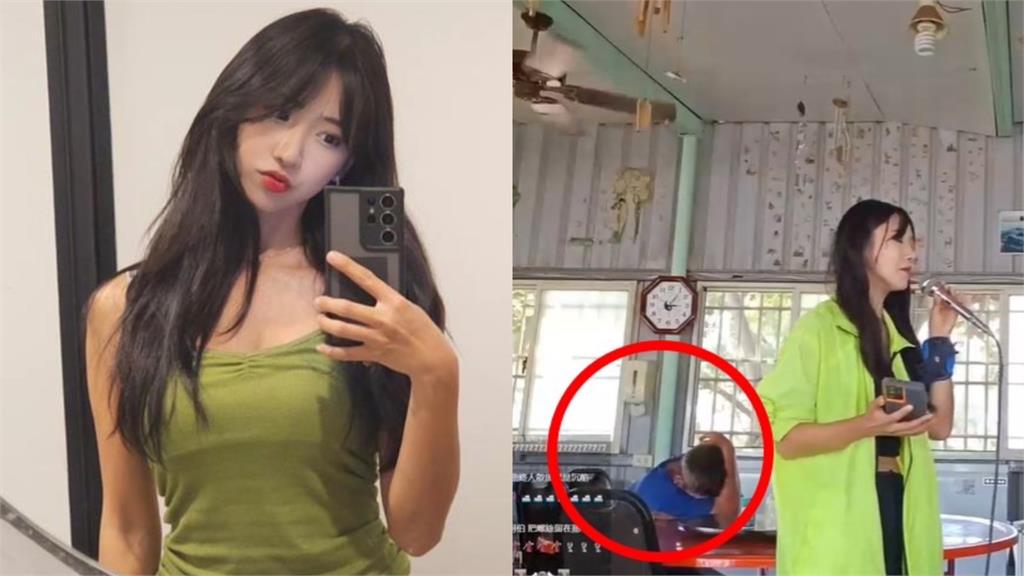 企鵝妹唱卡拉OK!阿伯突「趴睡」網喊:全是感情