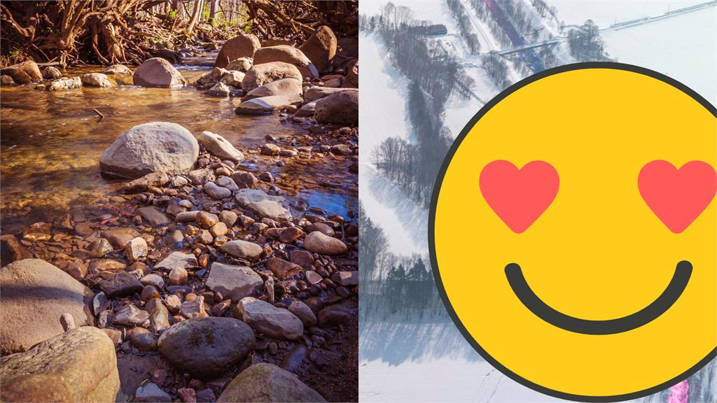 瞄了飛機窗外一眼!北海道奇景「彩虹冰川」太夢幻