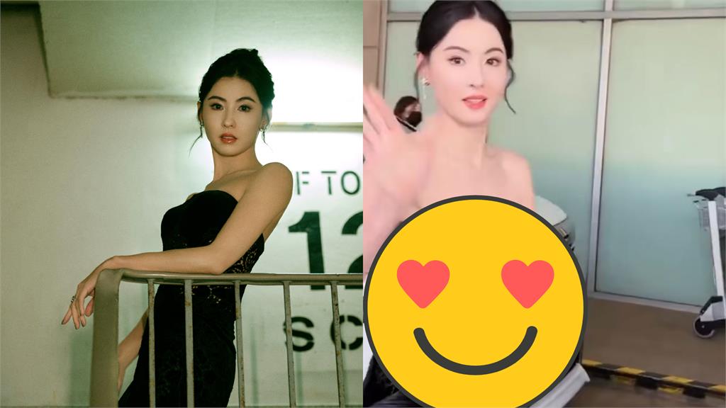 張柏芝穿超低禮服奔跑!「整件火速下滑」網瘋看