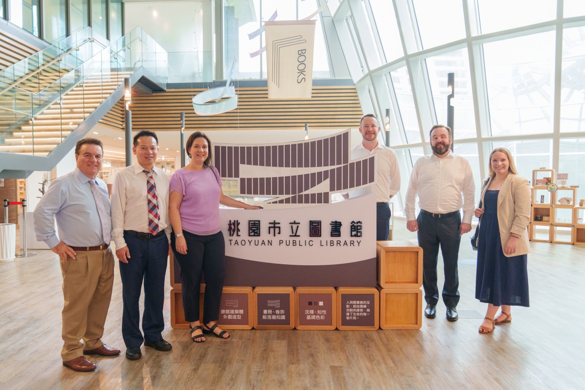 南澳州議會訪桃園新總館 盼促進雙邊城市發展 wp 1686141039660