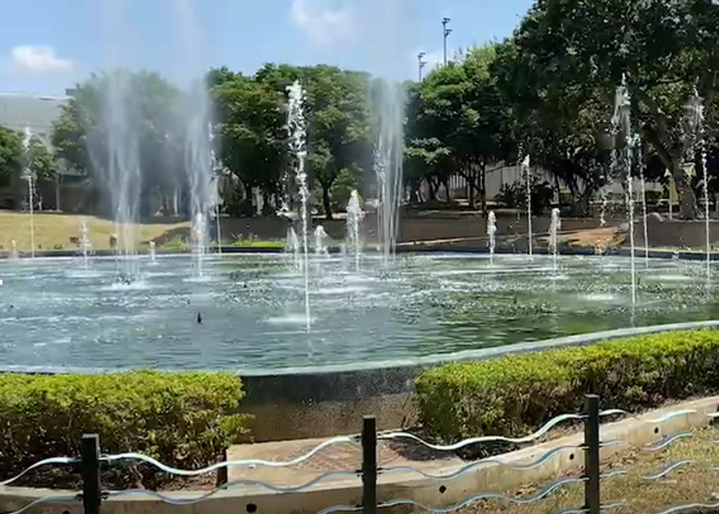 夏天消暑秘笈 桃園各區水舞噴泉、戲水地點看這邊 中壢光明水舞