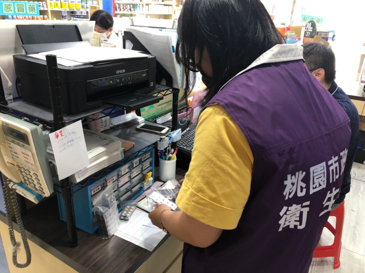 桃市稽查逾百家診所藥局 皆無苯巴比妥異常使用 稽查藥局管制藥品使用情況2