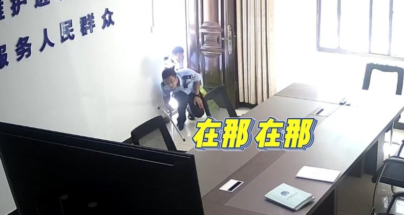 大蟒蛇闖派出所 警嚇壞急報案 螢幕擷取畫面 870 e1686117032801