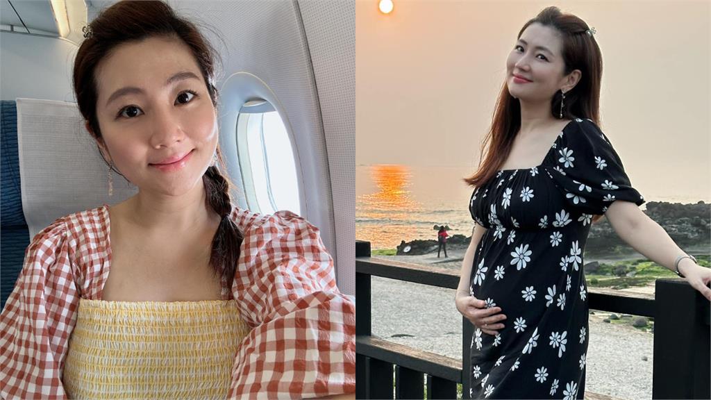 Selina挺7月孕肚浮潛!上岸驚覺「寶寶沒胎動」嚇壞