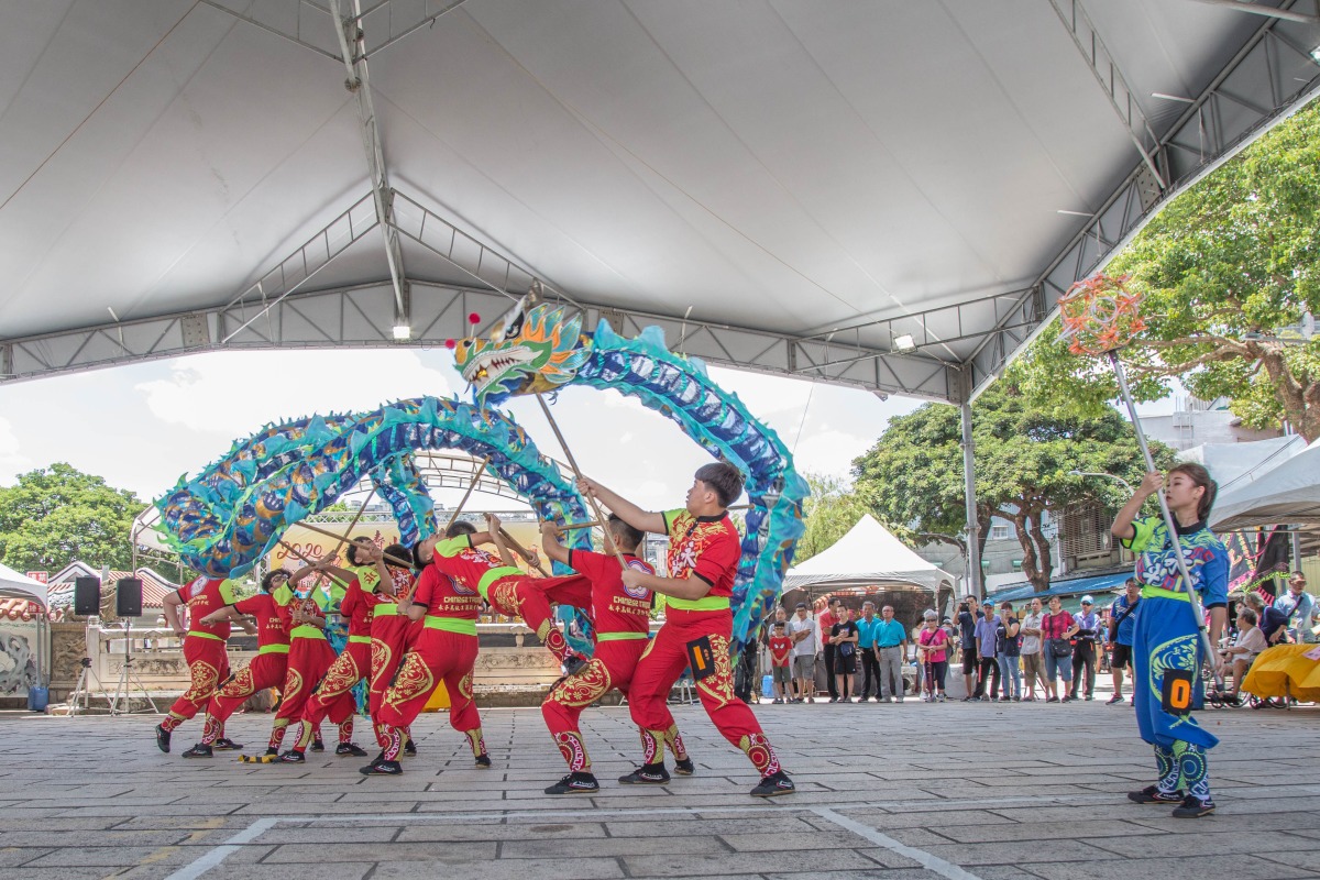 壽山巖觀音寺慶佛祖蒞台280周年 全國舞龍公開賽明熱血登場 0729舞龍照片04 0